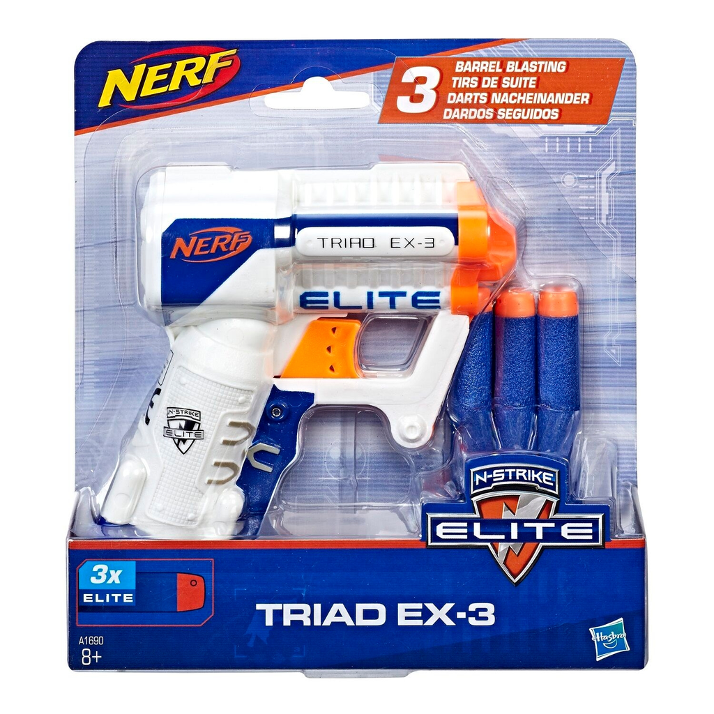 NERF Elite Triad E Dardos Elite Oficiais o jogo