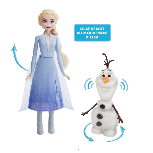[5010993612376] LA REINE DES NEIGES Elsa and Olaf Interactive Set, 1 unit