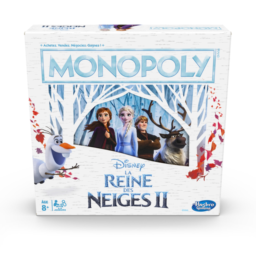 [5010993616695] LA REINE DES NEIGES Monopoly 2 Disney la boîte