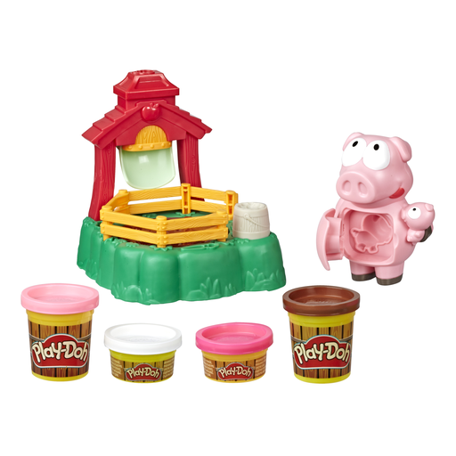 [5010993632961] PLAY-DOH Animal Crew, Juego Pigsley Cerditos Divertidos, el kit