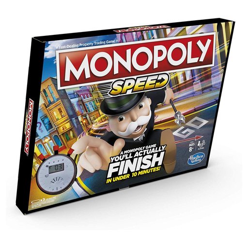[5010993638123] HASBRO Monopoly Speed the board game