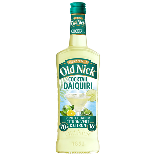 [3012992122049] OLD NICK Rum-based Daiquiri Cocktail 16% 0.7 L