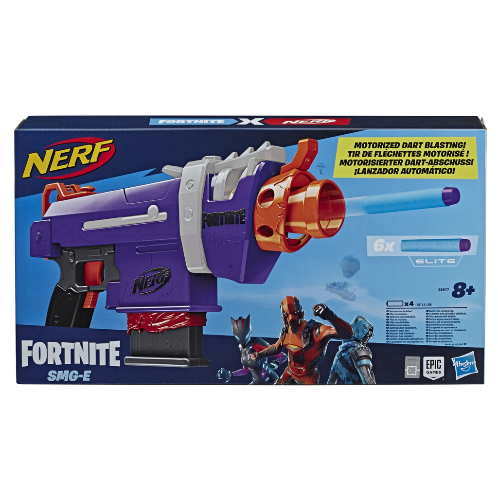 NERF Brinquedo Fortnite SMG-E e Dardos le jouet