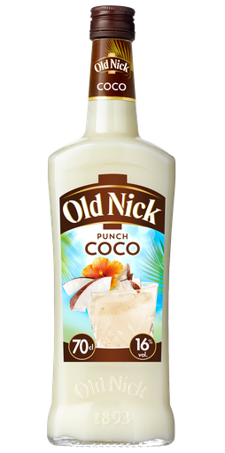 [3012992132048] OLD NICK Cóctel de ponche de coco con ron 0.7 L