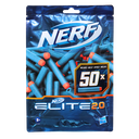 NERF Elite 2.0, dart refill, 50 Elite darts for blasters, pack of 50 darts