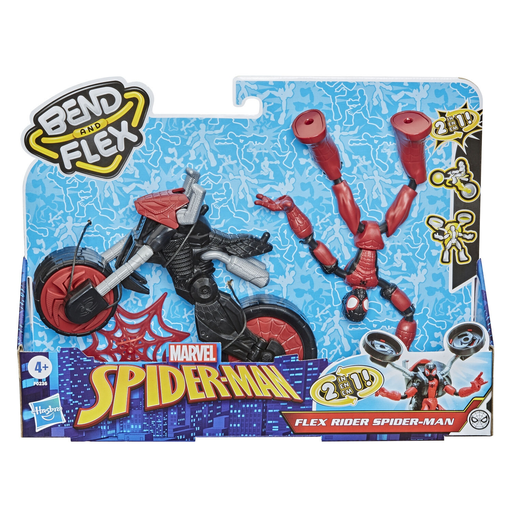 [5010993789740] SPIDERMAN Spd bend and flex vehicule la figurine