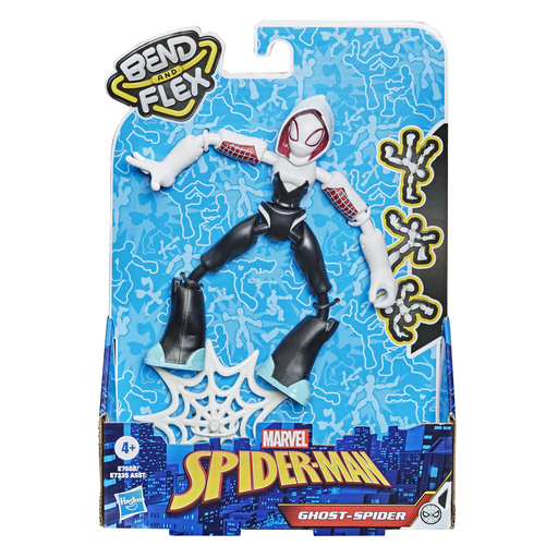 [5010993792849] HASBRO Marvel Spider-Man Bend and Flex Flexible Figure 15cm
