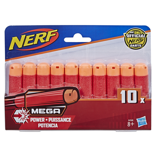 [5010994727505] NERF Elite Mega Darts Refill, pack of 10