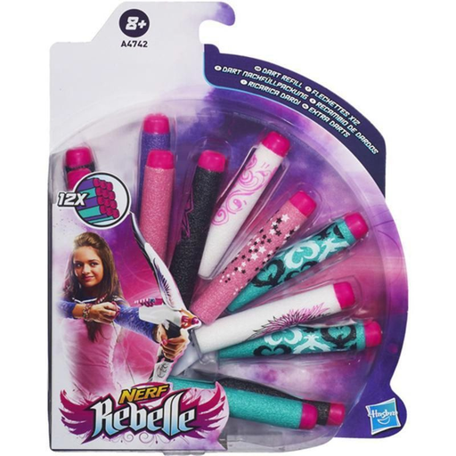 [5010994735289] HASBRO Nerf Rebelle Refills X 12