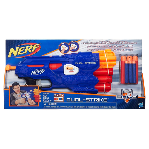 [5010994945459] HASBRO Nerf Dualstrike Blaster