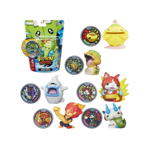 [5010994978105] HASBRO Yokai Watch Medal Moments Figure + Medal x8