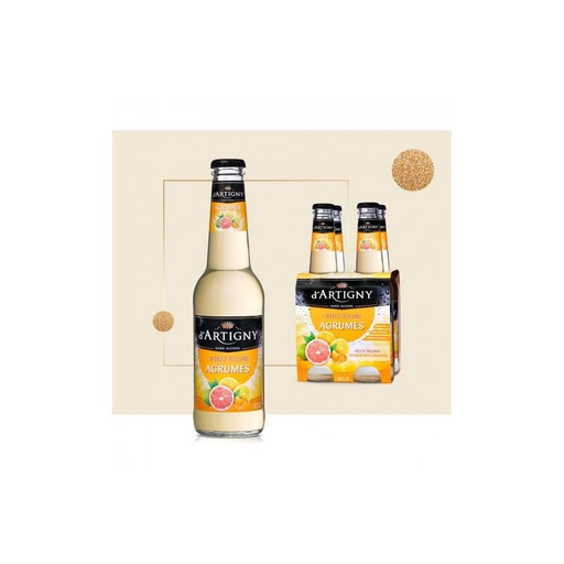[3012993069954] D'ARTIGNY Cocktail Pétillant Agrumes 4 x 27,5 cl