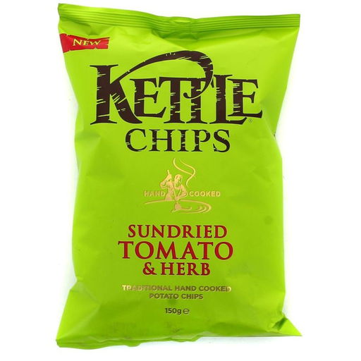 [5017764115371] KETTLES Sun-Dried Tomato Chips 150 g
