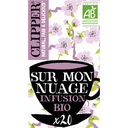 [5021991940910] CLIPPER Infusion bio sur mon nuage citronnelle eucalyptus ginkgo 20 sachets 35 g