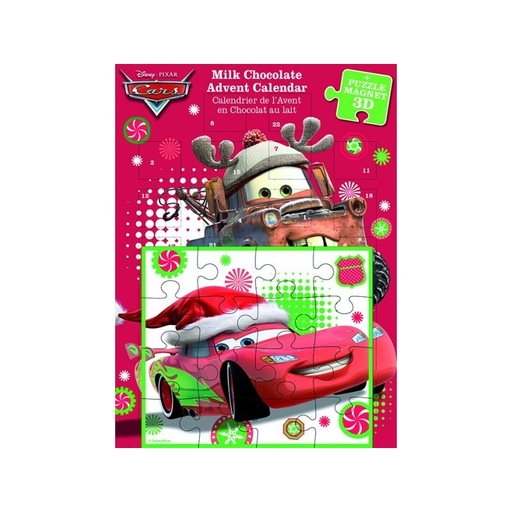[5026418096386] CARS Puzzle calendar 80 g