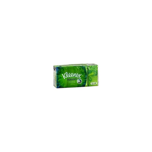 [5029053001142] KLEENEX Lenços Balsam Blanc 12 caixas