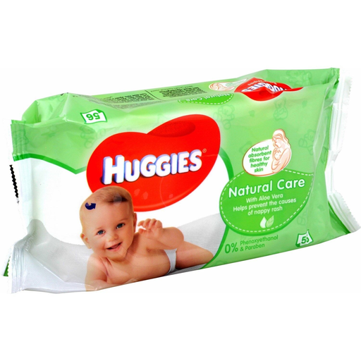 [5029053550152] HUGGIES Lingettes Natural Care 56 Lingettes