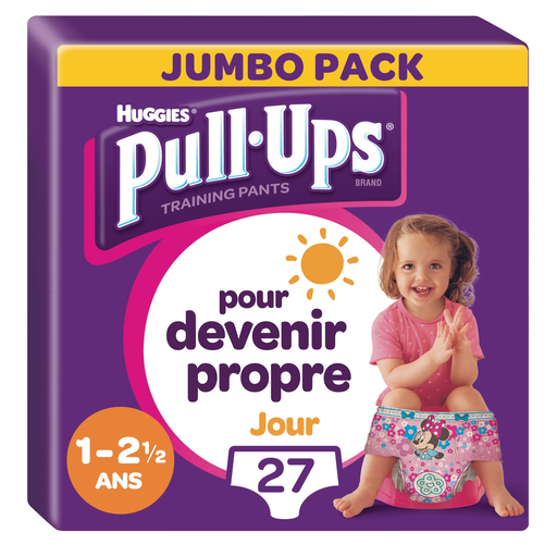 [5029053570808] HUGGIES Training Pants Pull-Ups Girls 8-17 kg, pack of 27