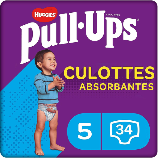 [5029053574073] HUGGIES Pull-Ups Explorers Boy Training Pants Size 5-6+ 34 units