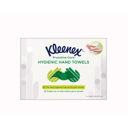 [5029053575858] KLEENEX Proactive Care Hand Towel Wipes, 6-pack