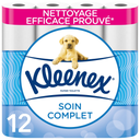 KLEENEX Papier toilette soin complet le paquet de 12 rouleaux