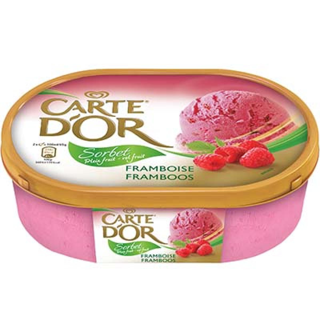 CARTE D'OR Raspberry Sorbet Miko 1 L