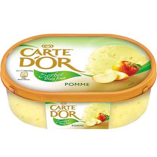 [3013520080428] CARTE D'OR Sorvete de Maçã Miko 1 L