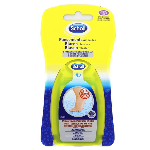 [5038483373927] SCHOLL Pensos para Bolhas Calcanhar X5