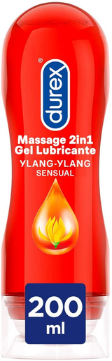 [5038483965962] DUREX Sensual 2-in-1 Intimate Lubricant and Massage Gel Ylang 200 ml