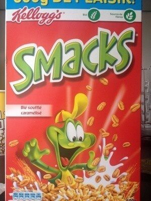 KELLOGG'S Smacks Caramelized Puffed Wheat 600 g
