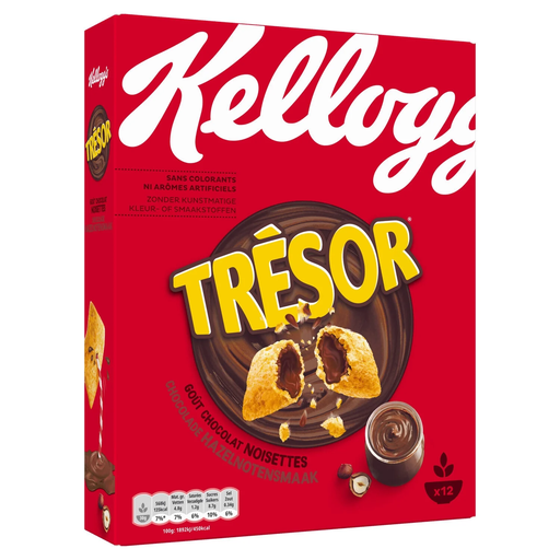 [5050083501661] KELLOGG'S Cereales Trésor Chocolate Avellanas 375 g