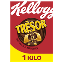 KELLOGG'S Trésor Cereales rellenos de chocolate y avellanas 1 kg