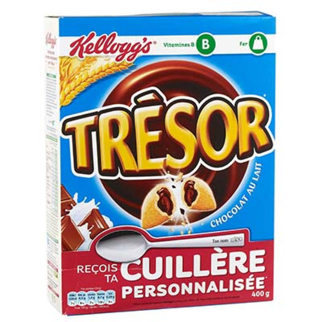 KELLOGG'S Cereales Trésor Chocolate Con Leche 400 g