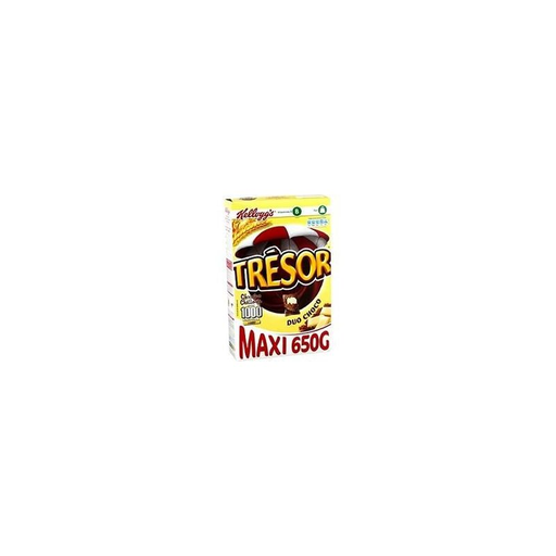 [5050083929625] KELLOGG'S Trésor Duo Choco Cereales rellenos de chocolate blanco 650 g
