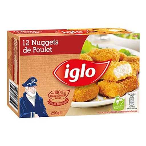 [5051751000547] IGLO Nuggets de frango 250 g
