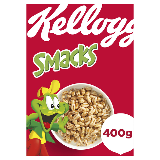 [5053827101424] KELLOGG'S Smacks Puffed Wheat Cereal 400 g