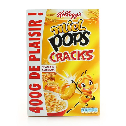 [5053827101714] KELLOGG'S Miel Pops Cracks 400 g