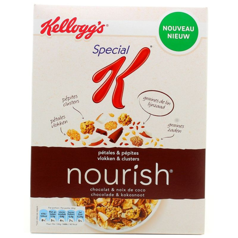 KELLOGG'S Special K Nourish Choco Coco cereales 330 g