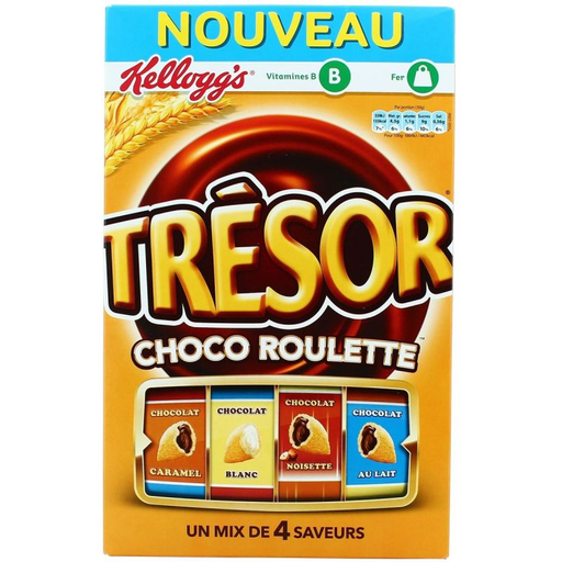 [5053827133715] KELLOGG'S Trésor Chocolat Roulette cereales 650 g