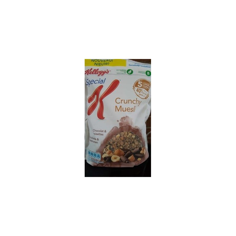 KELLOGG'S Crunchy Chocolat cereales integrales 450 g