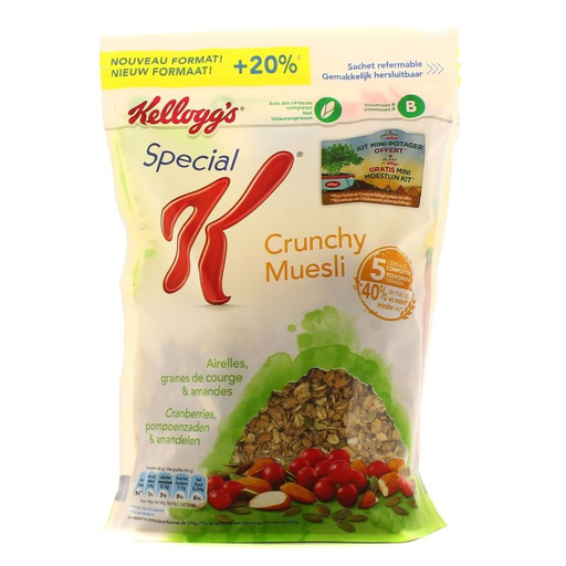 [5053827140300] KELLOGG'S Special K Crunchy Muesli Arándanos 450 g