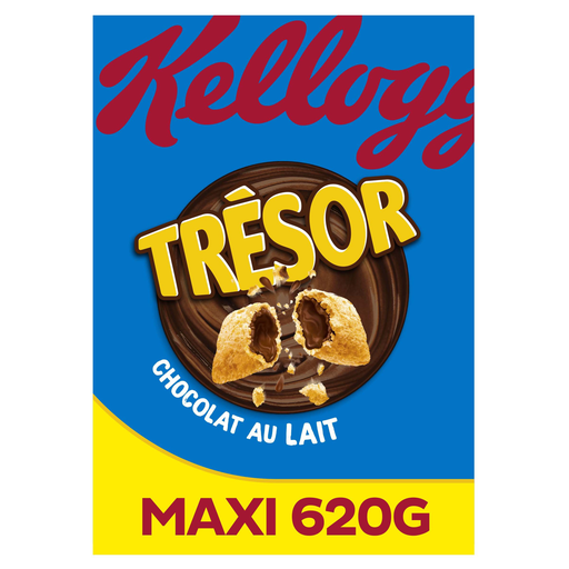 [5053827156219] KELLOGG'S Trésor Cereal filled with milk chocolate 620 g