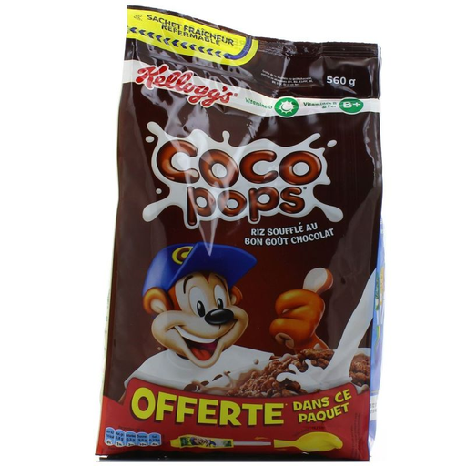 [5053827175739] KELLOGG'S Coco Pops cocoa rice cereals 560 g