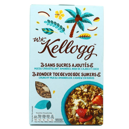 [5053827186612] KELLOGG'S No Added Sugar Muesli Almonds & Nuts 400g