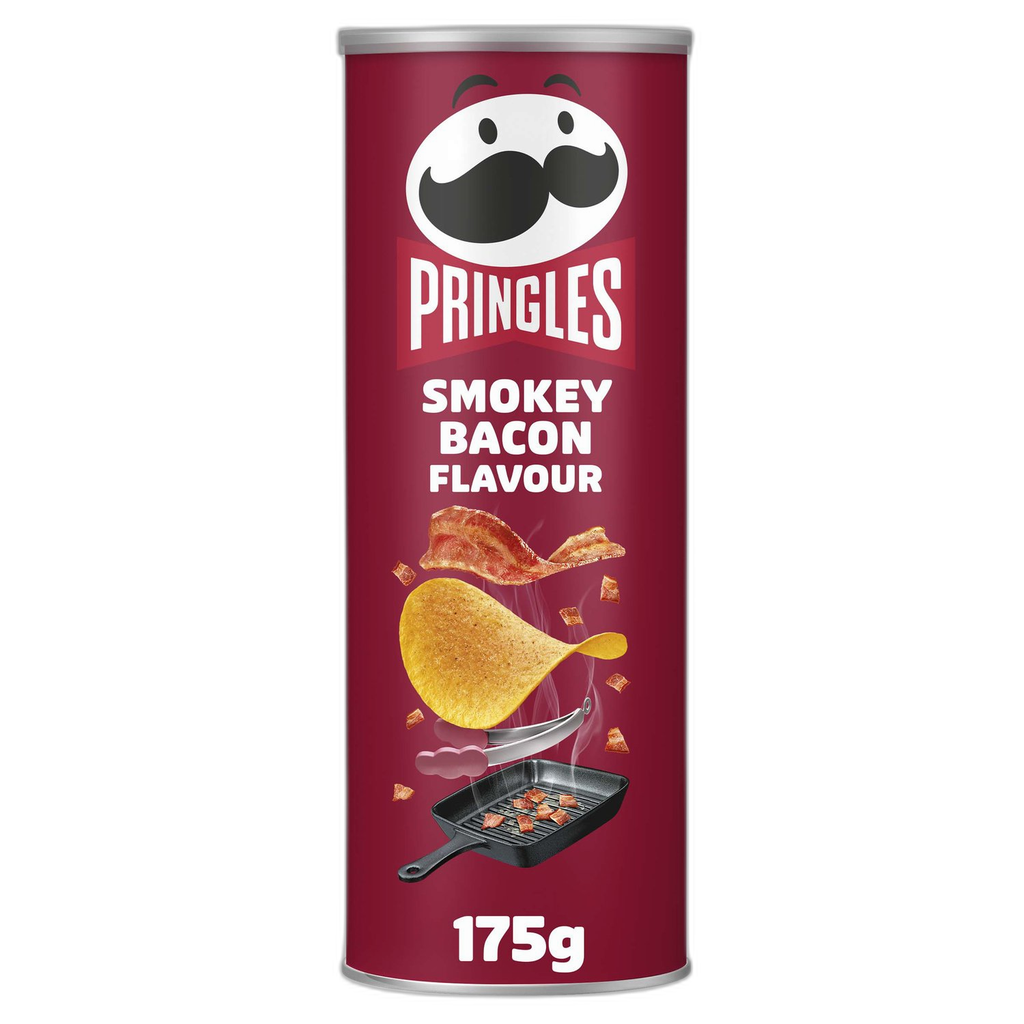 PRINGLES Bacon flavored potato crisps 175 g