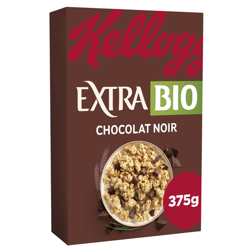 [5059319002354] KELLOGG'S Cereales Extra Chocolate Negro Bio 375 g