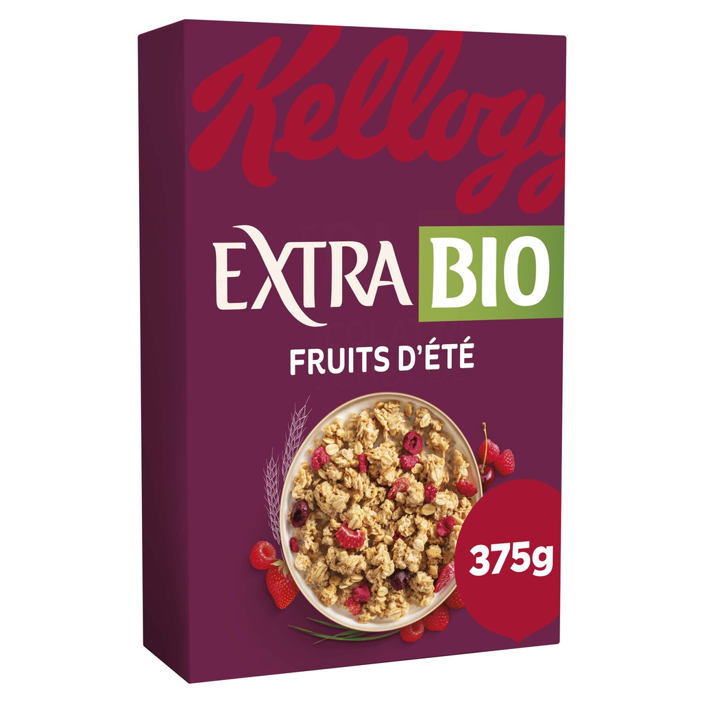 KELLOGG'S Cereais Extra Frutos de Verão Bio 375 g
