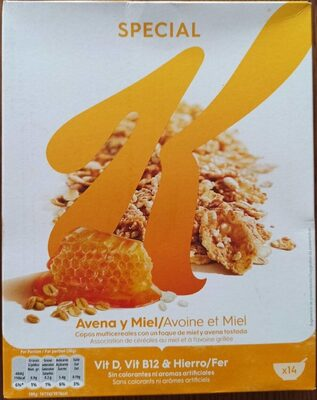 KELLOGG'S Spécial K Avoine Miel 420 g