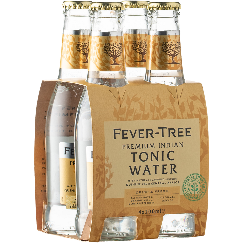 FEVER TREE Premium Indian Tonic Water 4 x 20 cl