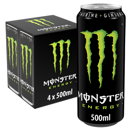 [5060335632357] MONSTER Energy Drink with taurine and ginseng 4 x 50 cl